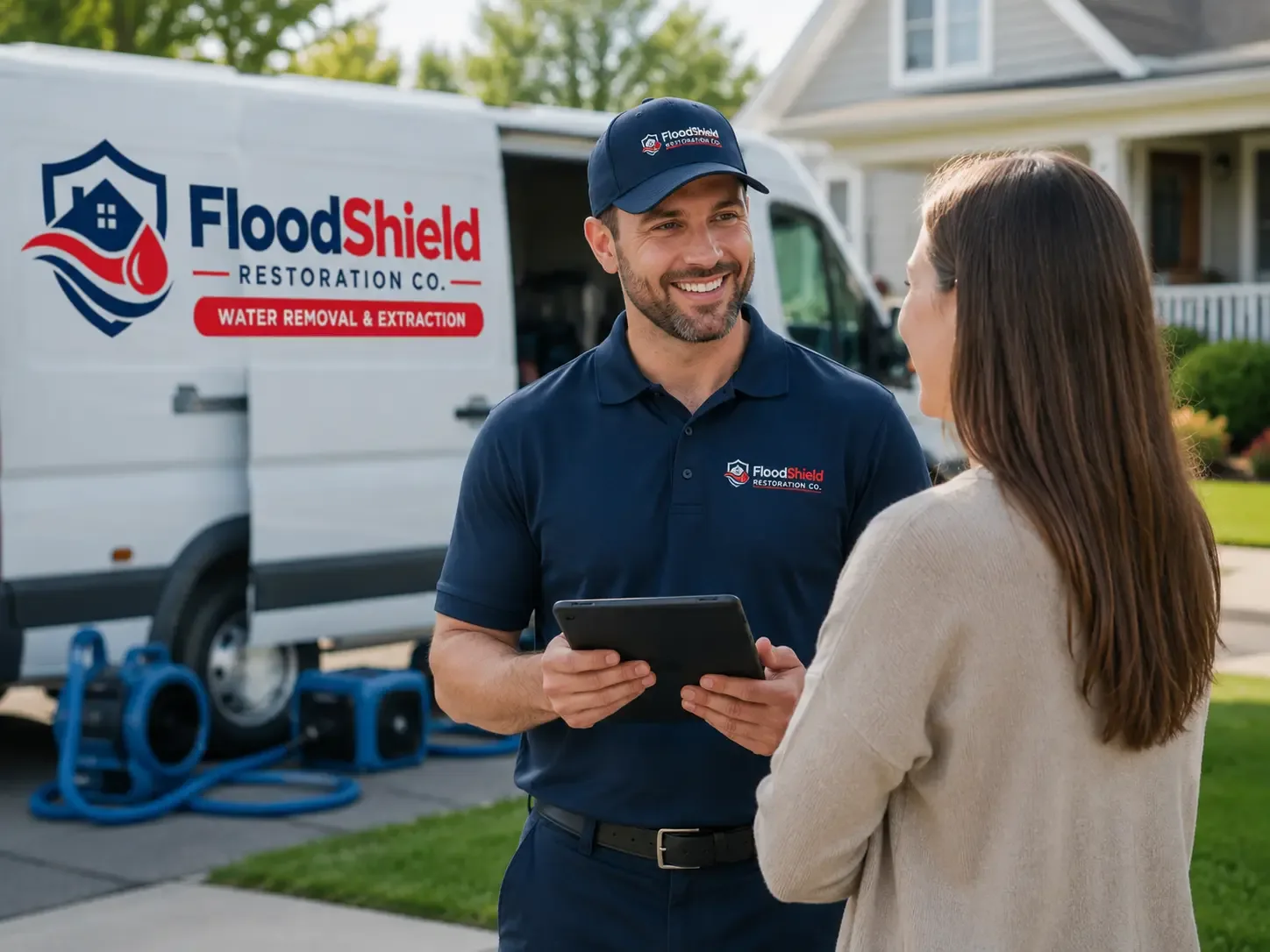 Storm-Related Flood Cleanup in Mayfield, KY